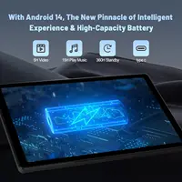 URAO C11 Tablet 10.1 Inch Android 14 Phablet 8GB RAM 64GB ROM (1TB TF) Widevine L1 HD Octa-Core 2.0 GHz WiFi 6 Bluetooth 5.0 - Image 5