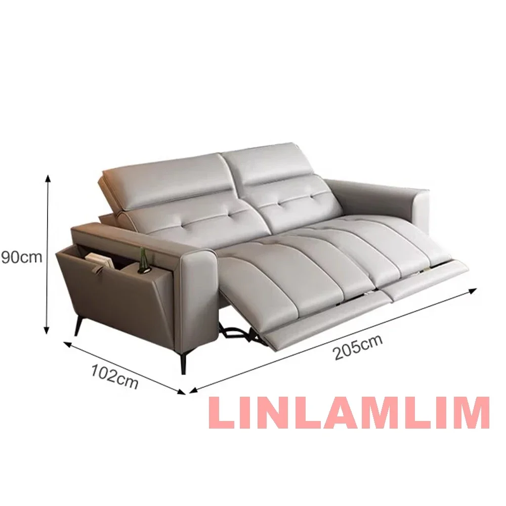 Leather Power Reclining Sofa 2