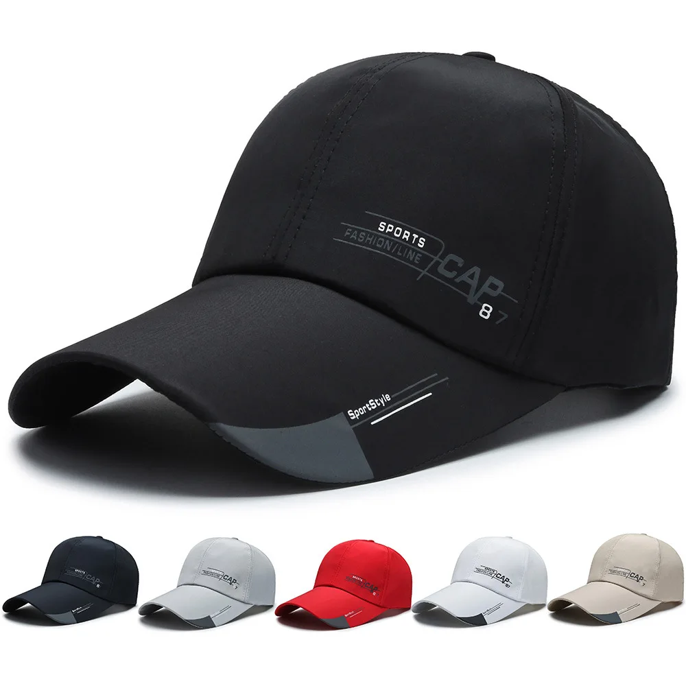 Fashion Big Size Men Women Unisex Plus Long Brim Baseball Cap Outdoor quick-dryduck Tongue Cap Leisure Fishing Sunshade CAP baseball caps,sports sun hats
