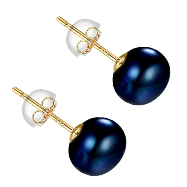 Boucles d'oreilles en perles d'eau douce naturelles pour femmes, en argent Sterling 925 véritable, perle blanche de culture, bijoux, vente en gros