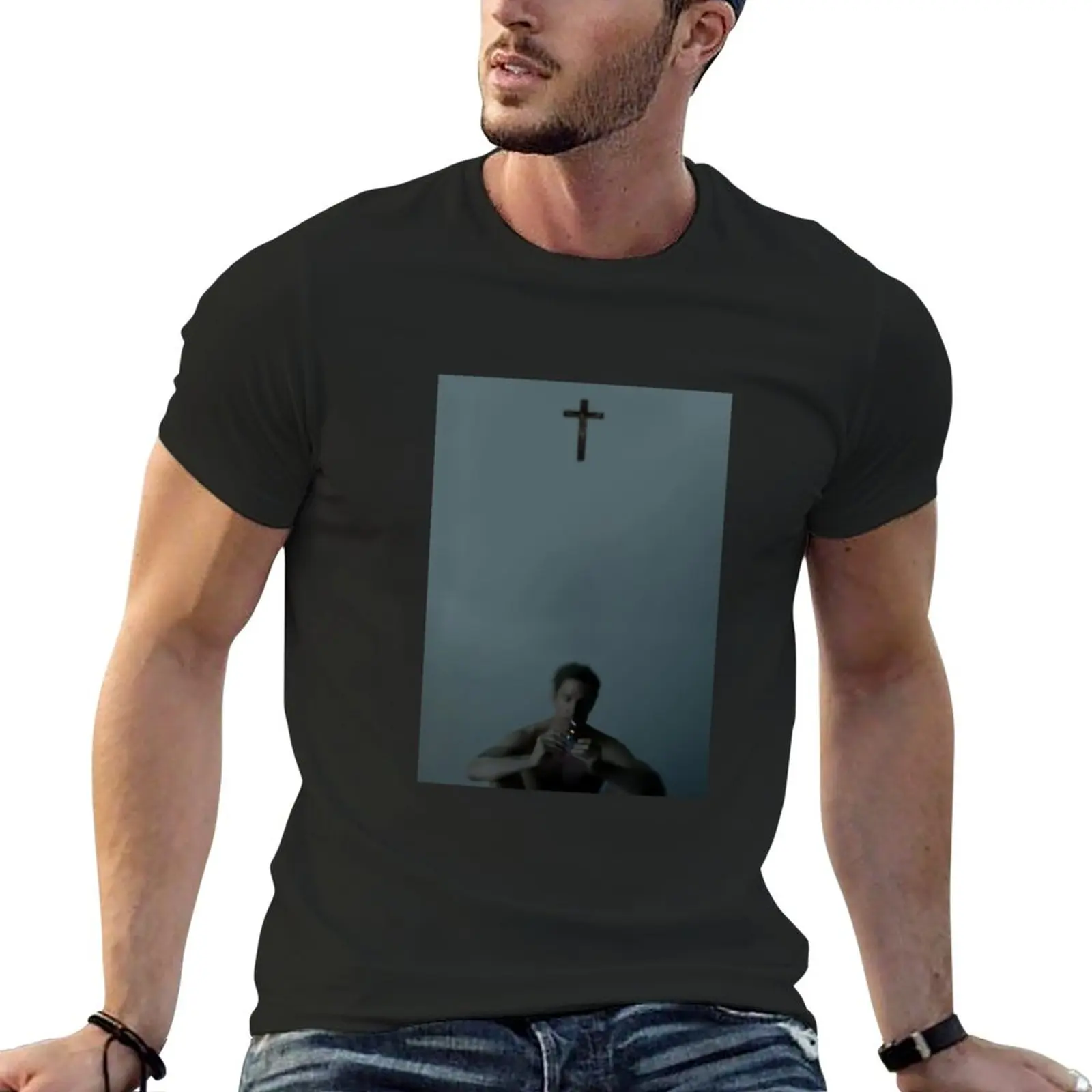 

New True Detective - Matthew McConaughey T-Shirt t-shirts man Tee shirt summer tops mens white t shirts