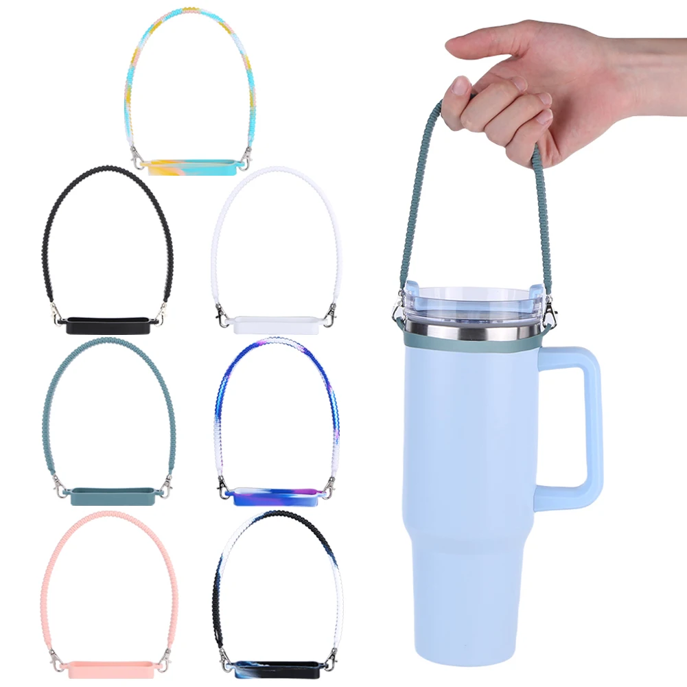 Portable Bottle Carrying Strap Universal Drink Bottle Carrier Strap Water Sling Holder for Stanley Tumbler