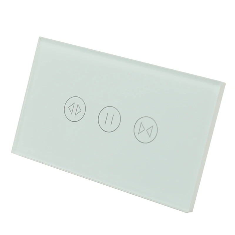 

WiFi Curtain Switch for Smart for Touch Wall Switch Glass Panel Wireless Remote Timer Switch for Curtain Electric Roller