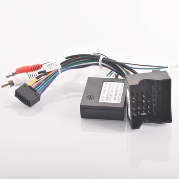 자동차 라디오 스테레오 배선 하네스 케이블 어댑터, 안드로이드 16 핀, 메르세데스 벤츠 W169 W176 W245 W246 W203 W209 W164 W639 x164