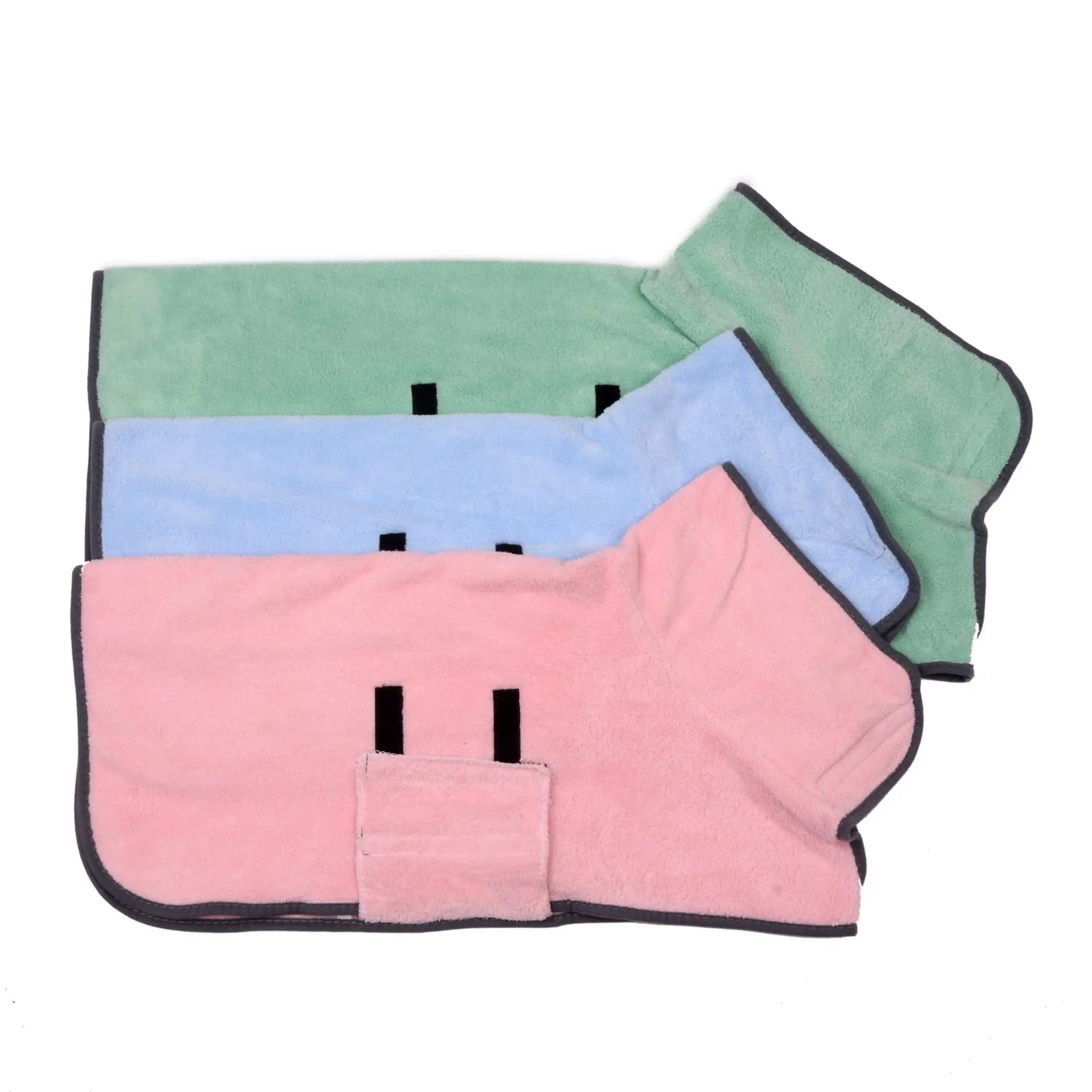 Pet blanket thickened bath towel Absorbent pet bathrobe Quick-drying microfiber pet towel