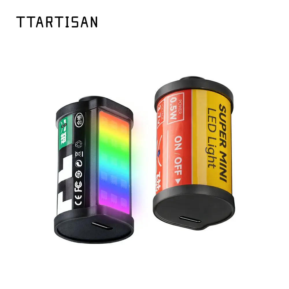 TTArtisan RGB / Bi-Color Mini LED Light Compact 135 Film Style With Ma &ndash; JG Superstore