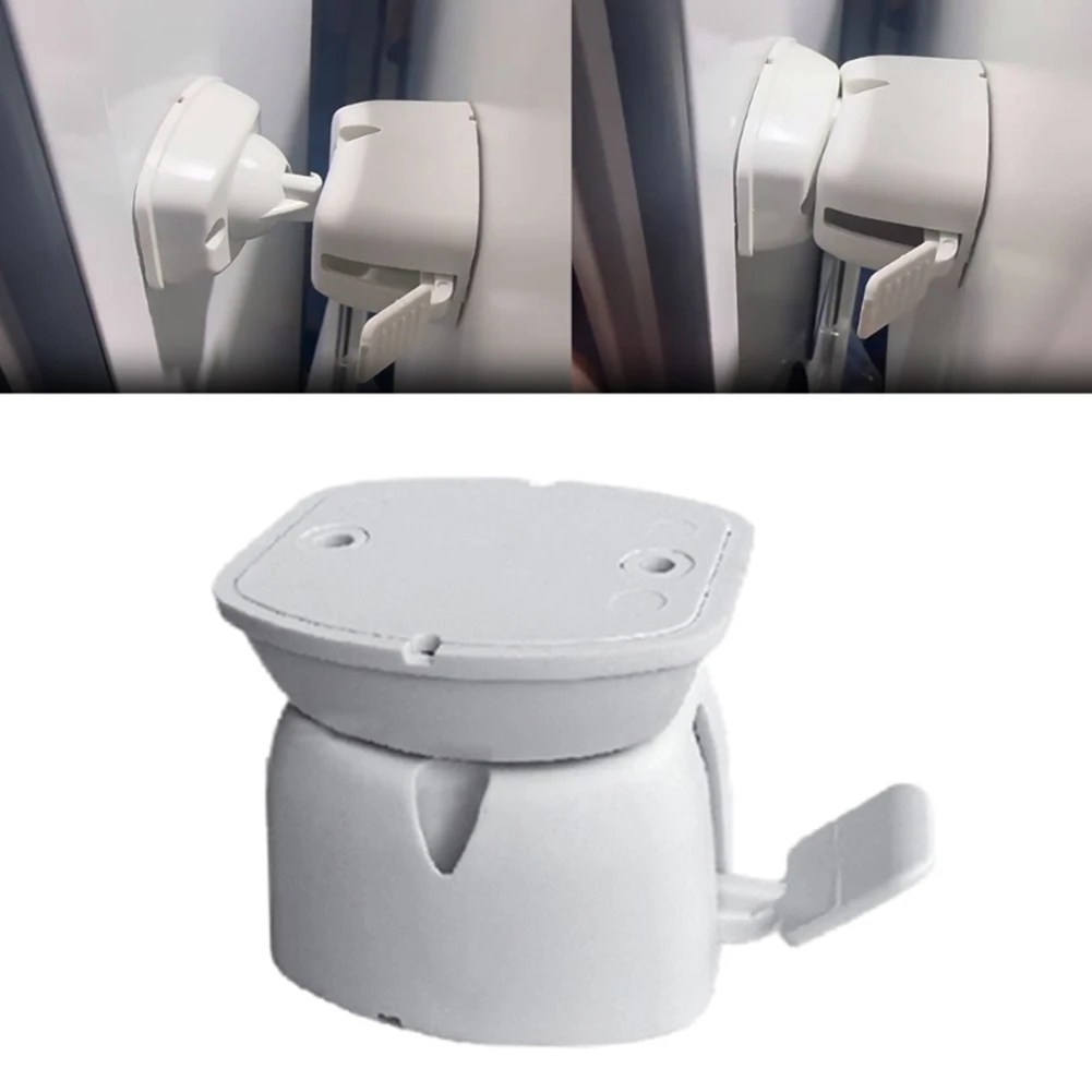 

Trailer Caravan Motorhomes Stop Entry RV Baggage Door Catch Compartment Clips White Palstic Interior Fastener Clips Accessories