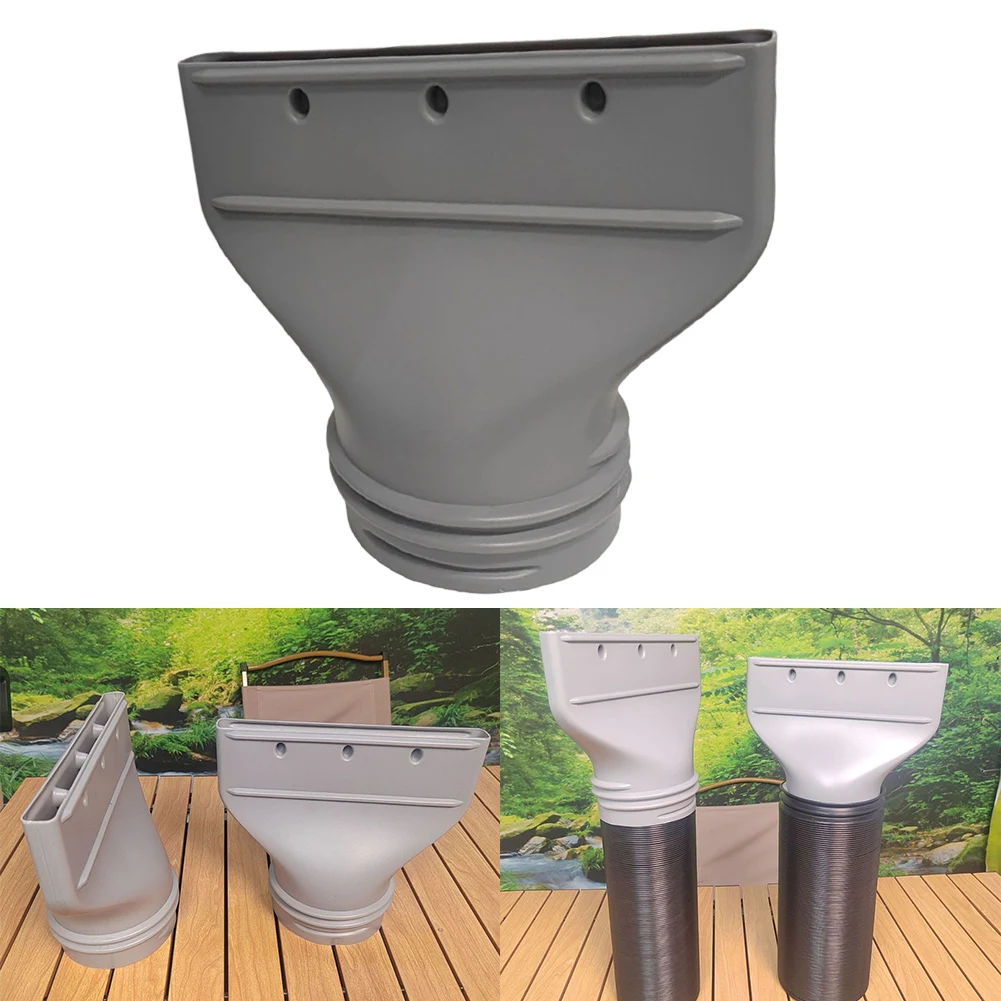 1Pcs Plastic Flat Hose Adapter Household Mobile Air Conditioner Flat Connector Air Conditioner Window Exhaust Vent Tools