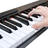 61 Key Digital Electric Piano Keyboard With Phone Holder Electronic Touch Sensitive Keyboard For Practice