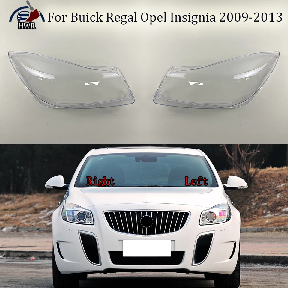 Scheinwerferglas Links Für Buick Regal / Opel Insignia (2009–2013) – Aus Polycarbonat, Klare Linse, UV-geschützt