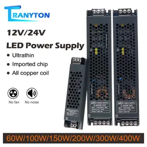 Transformateur d'alimentation des LED -Tension 220v vers 24v - Puissance  100w