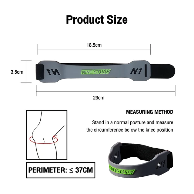 Silicone Patella Knee Support Strap 6