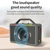 KIMISO Karaoke Bluetooth speaker wireless subwoofer portable speaker Bluetooth 5.3 with dual microphone 7200mAh battery FM radio 2