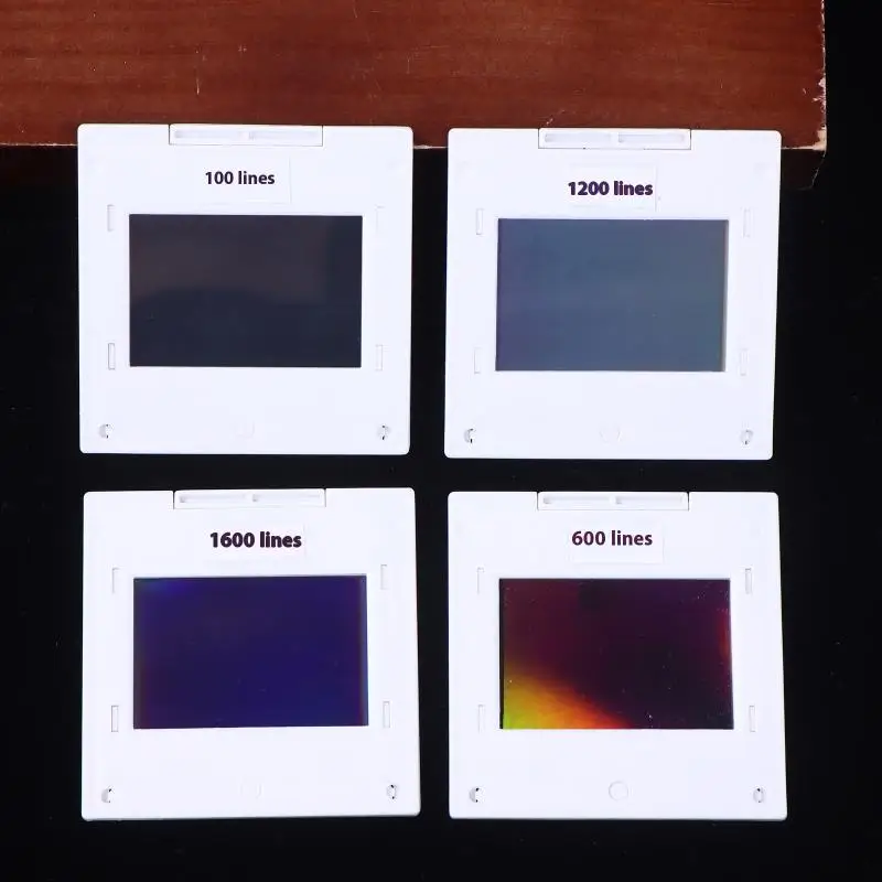 Diffraction Grating Line Spectrophotometer for Teaching Labs - 100/600/1200/1600 Scale