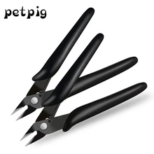 Petpig – pince diagonale de 5 pouces, pratique, coupe-câble à fil électrique, cisailles latérales, Mini pince affleurante, outils à main