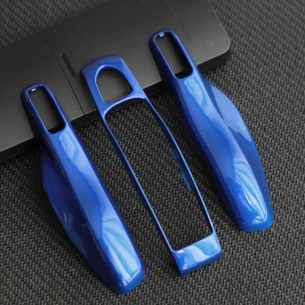 Auto Smart Remote Key Case Fob Abdeckungen Set Shell für Porsche Panamera Spyder Carrera Macan Boxster Cayman Cayenne 911 970 981 991 – Detail 12