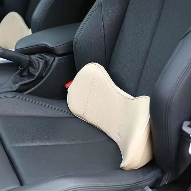 New Mesh Car Pillow Lumbar Support Pillow Car Seat Waist Cushion Protect  Spine Vertebral Low Back Cushion Bed Sleeping Pillow - AliExpress
