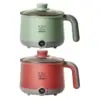 Electric Hot Pot Multifunctional Cookware Soup Pot 1.8L Noodles Pot Electric Cooker for Dumpling Noodles Ramen Pasta Shabu Shabu 4