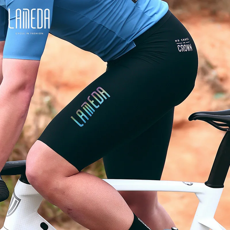 LAMEDA Summer Bicycle Shorts Five-Point Cycling Pants Shock-absorbing Men's Cycling Clothing Mountain Road Bike Tousers for Men 2