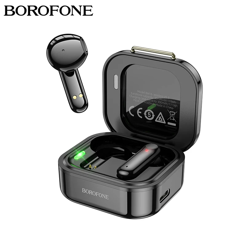 

TWS-наушники BOROFONE с поддержкой Bluetooth 5,2 и сенсорным управлением