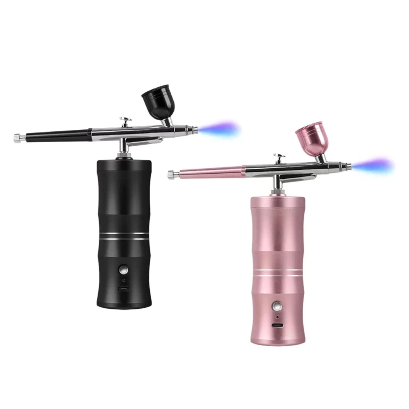 

Upgraded Airbrush Kit, Double-Action Multi-Function Airbrush Set with Compressor for Painting Portable Air Brush