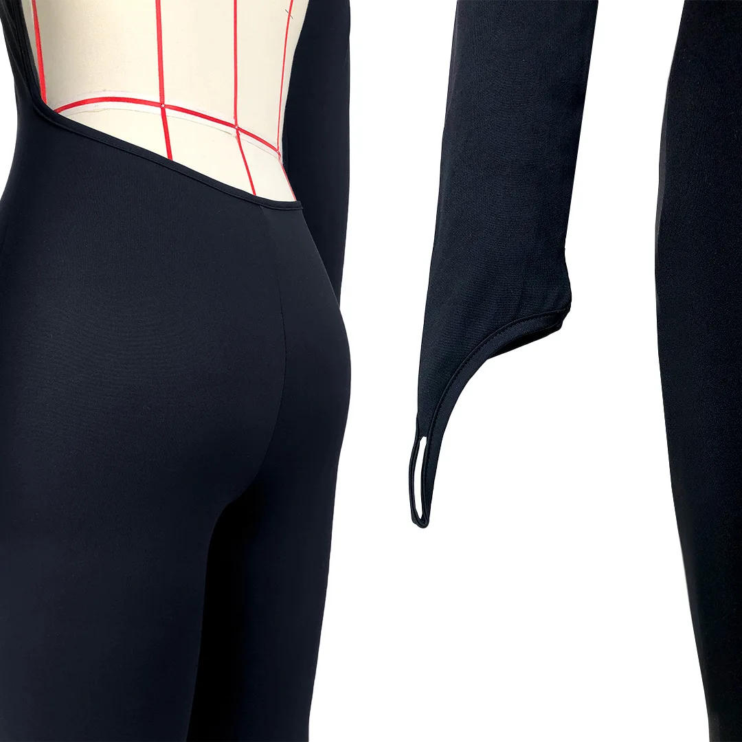 Women's Backless Jumpsuit Summer Solid Color Ladies Long Sleeve Yoga Gym Fitness Sexy One Piece Wide Leg Jumpsuit