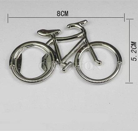 200Pcs/Lot Cute Bike Bicycle Metal Beer Bottle Opener Gift Kitchen Dining Bar Tools