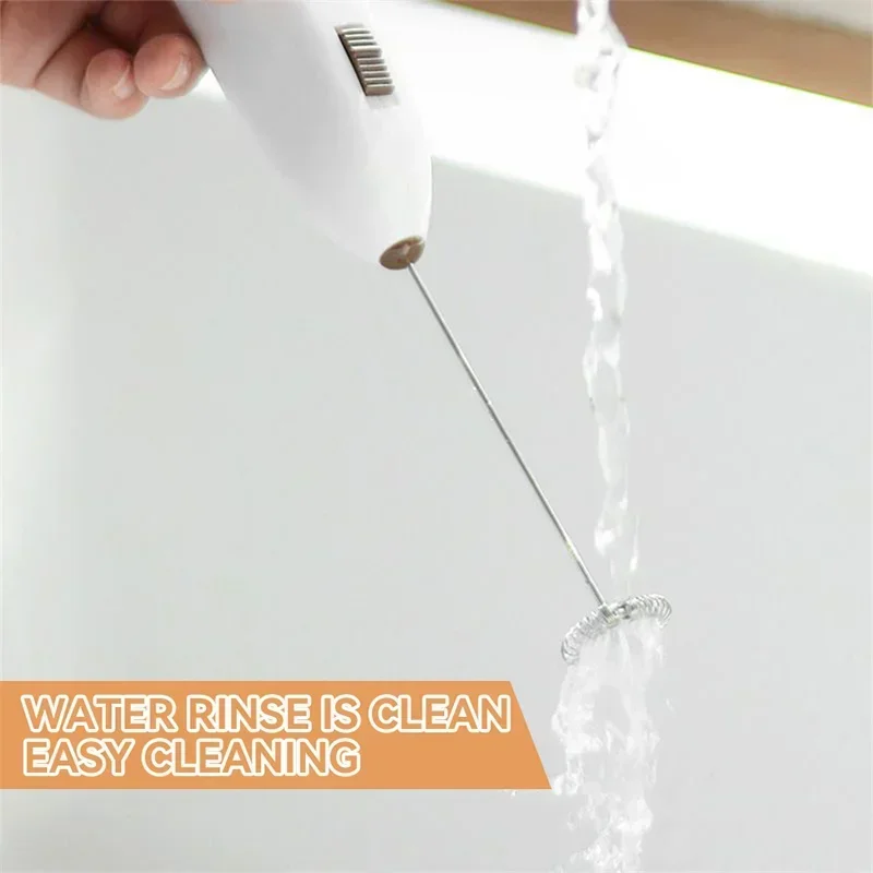 خلاط رغوة الحليب الكهربائي الصغير خلاط خفق القهوة...