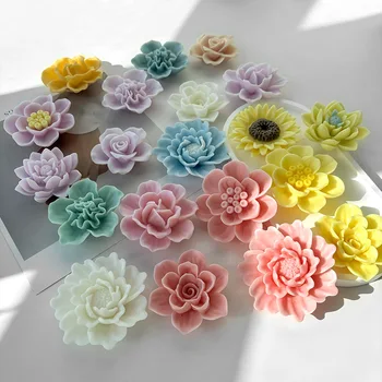 3D Flower Silicone Mold 1