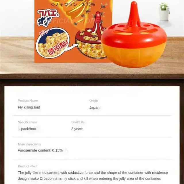 Szúnyogokhoz Pernilongos Drosophila Csapdák Újrahasznosítható Légygyilkos Csali Légy Gyógyszert Csapda Gyümölcsláda Kupa Otthoni Kertparkhoz - Image 3