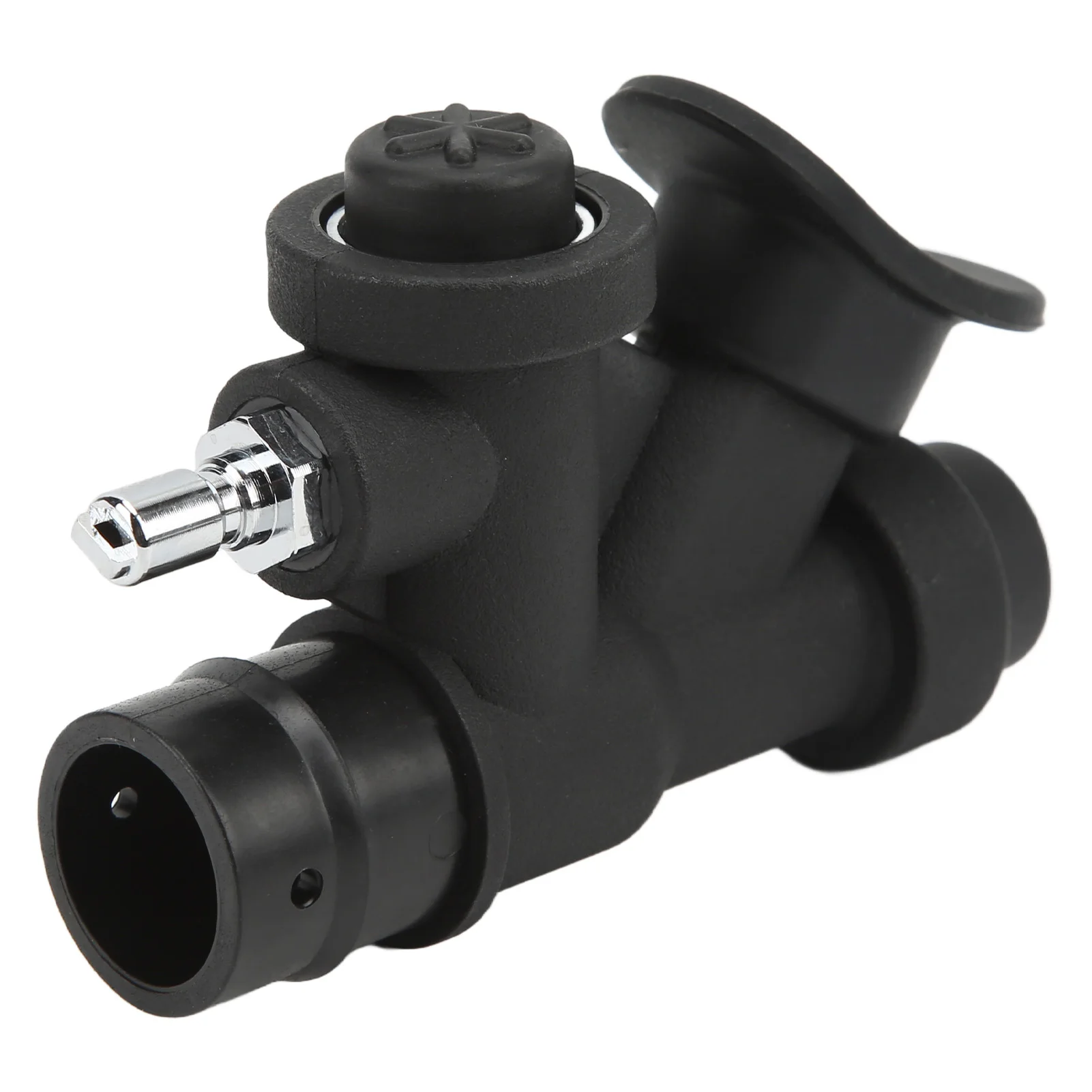 Scuba diving connector adaptor diving universal 45 degree oral power inflator K shaped valve relief valve standard 1 inch hose inflator diving tool