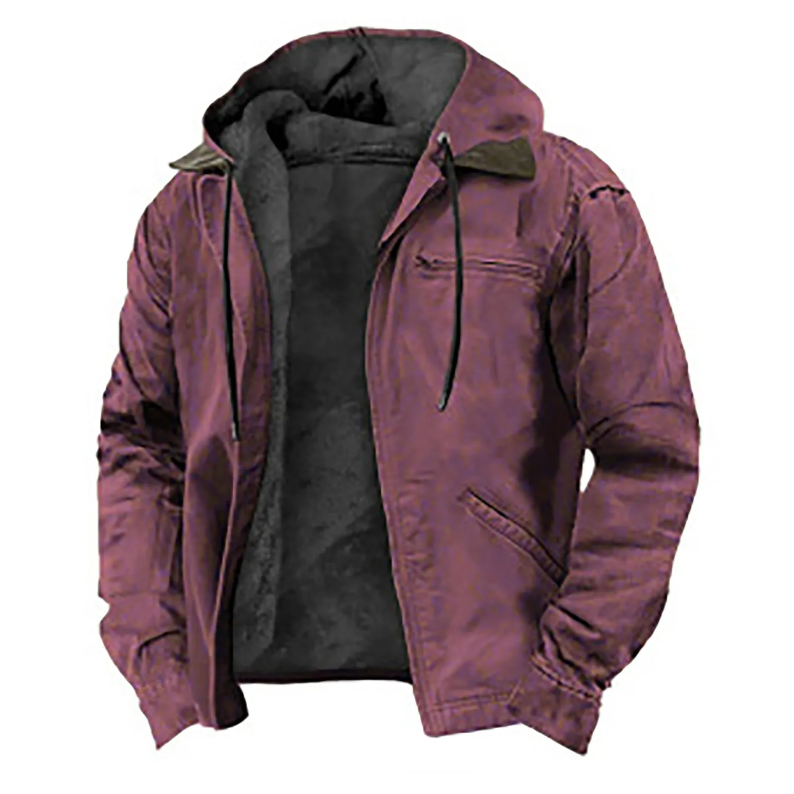 Mens Raincoat Europe And The United States Border Windproof Multicolor Solid Color 3d Printing Digital Printing Mens Rustic Coat 5