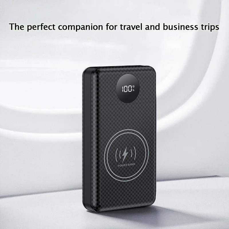 Portable Power Bank Battery Box Holder with Dual USB Charge