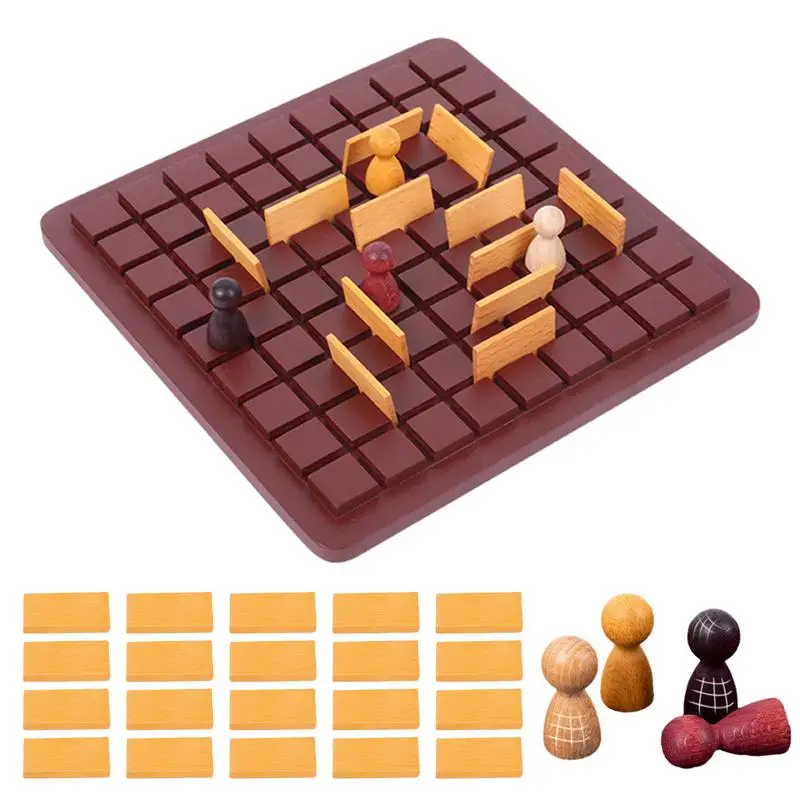 

Wooden Chess Set Family Interception Game Chess Board Travel Portable Chess Game Sets With Chess Board Wood Chess Set Wooden