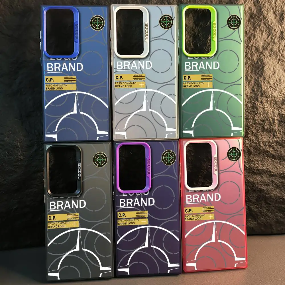 Coque Stone Island Magnétique Pour IPhone 11 à 15 – Silicone Anti-choc, Motif Max