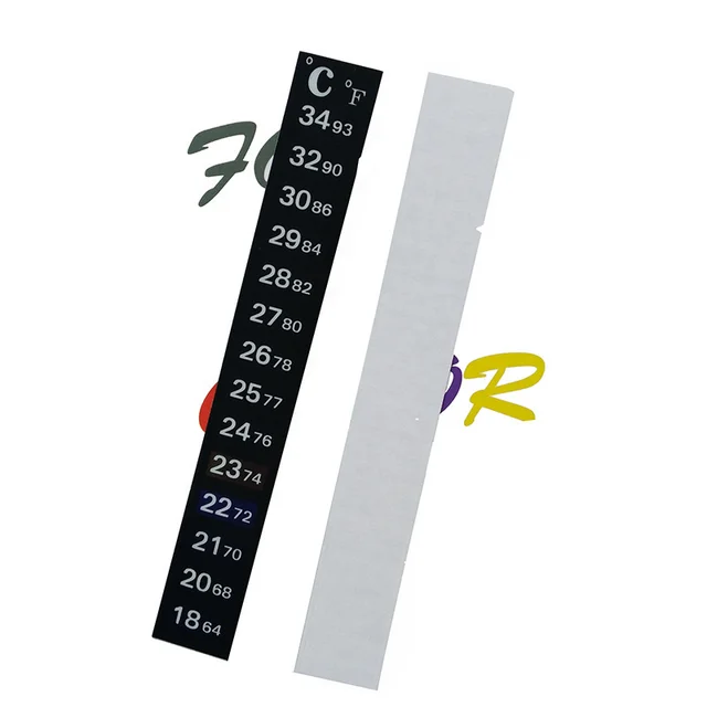 1/3/5Db Ragaszkodási Digitális Akvárium-Haltartály-Hűtőszekrény Hőmérő Matrica Hőmérsékleti Matricák Szerszámok - Image 4