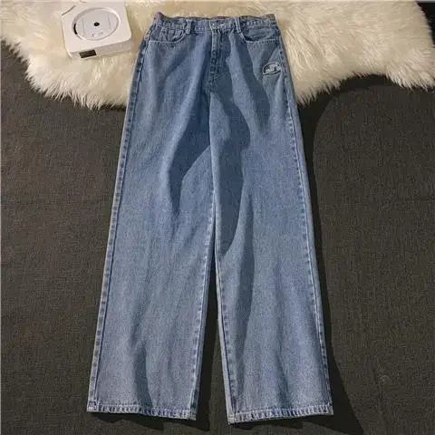 thumbnail image 1 of Conjuntos de dos piezas de mezclilla de verano para mujer, conjuntos de diseño con tirantes, blusas cortas sin mangas y jeans holgados de pierna ancha, conjuntos de 2 piezas de ropa de calle, 1 of 5