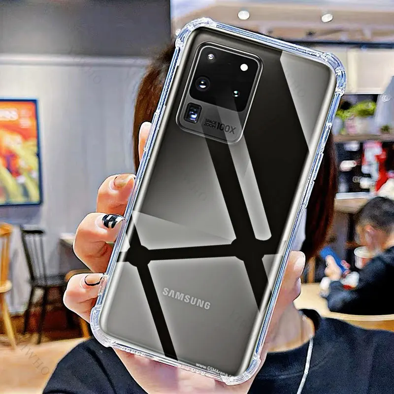 Crystal Clear Shockproof Anti-Scratch Soft Case