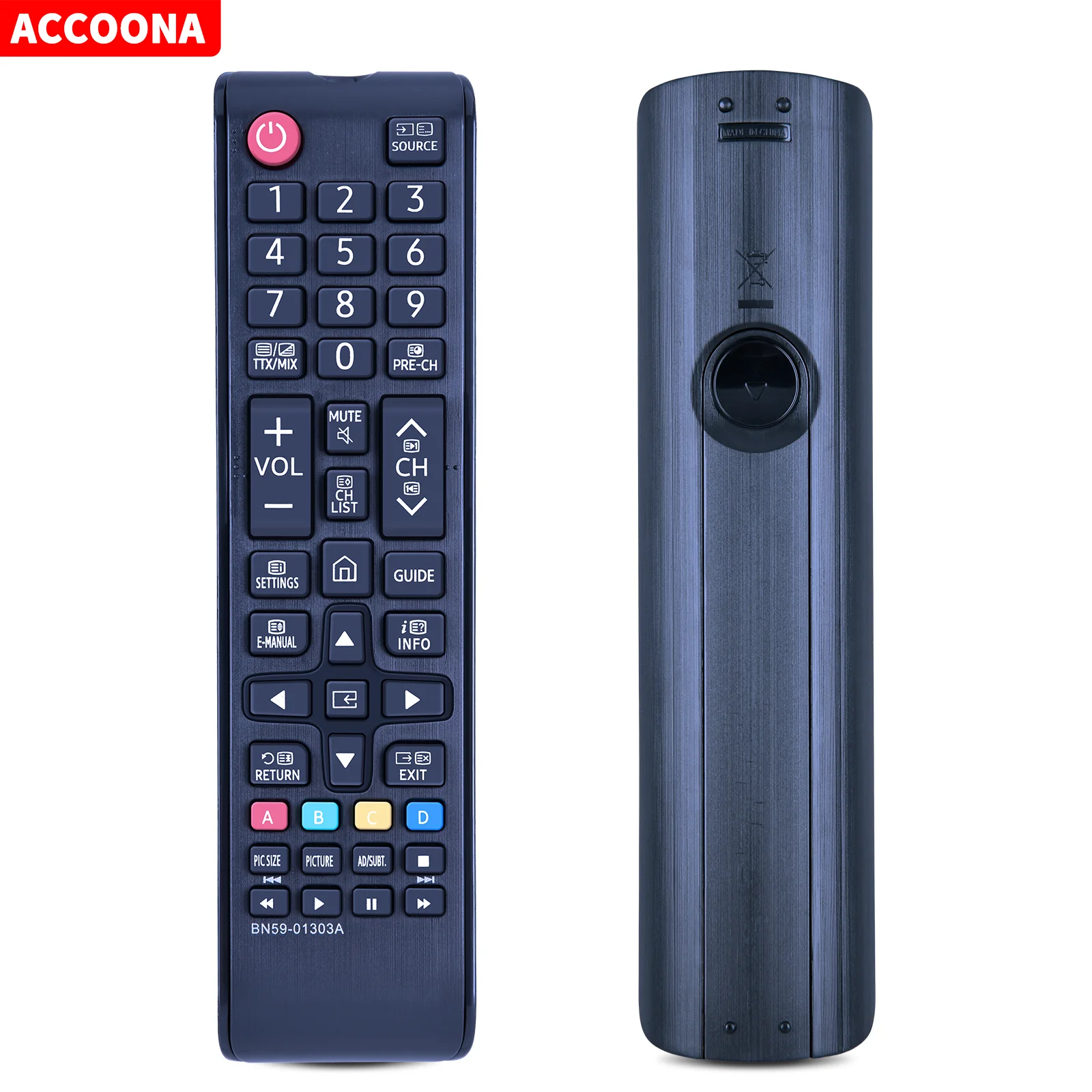 Bn59-01303A Smart Led Lcd Tv Telecomando Sostituzione Controller Ir Universale Per Controller Samsung Smart Tv E43Nu7170