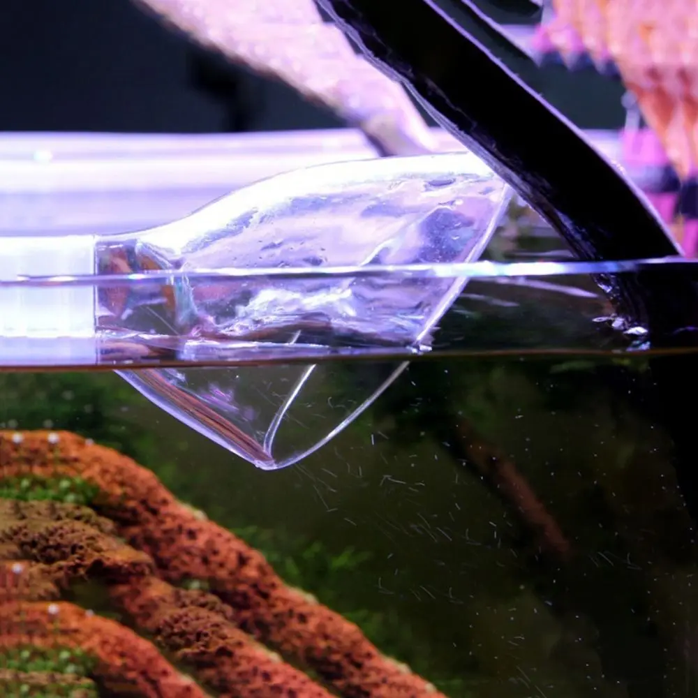 12/16/22mm Water Plant Pipe Outlet Transparent Detachable Fish Tank Pipe Horn Outlet Acrylic Filter Water Fish Tank aquarium tubing connectors