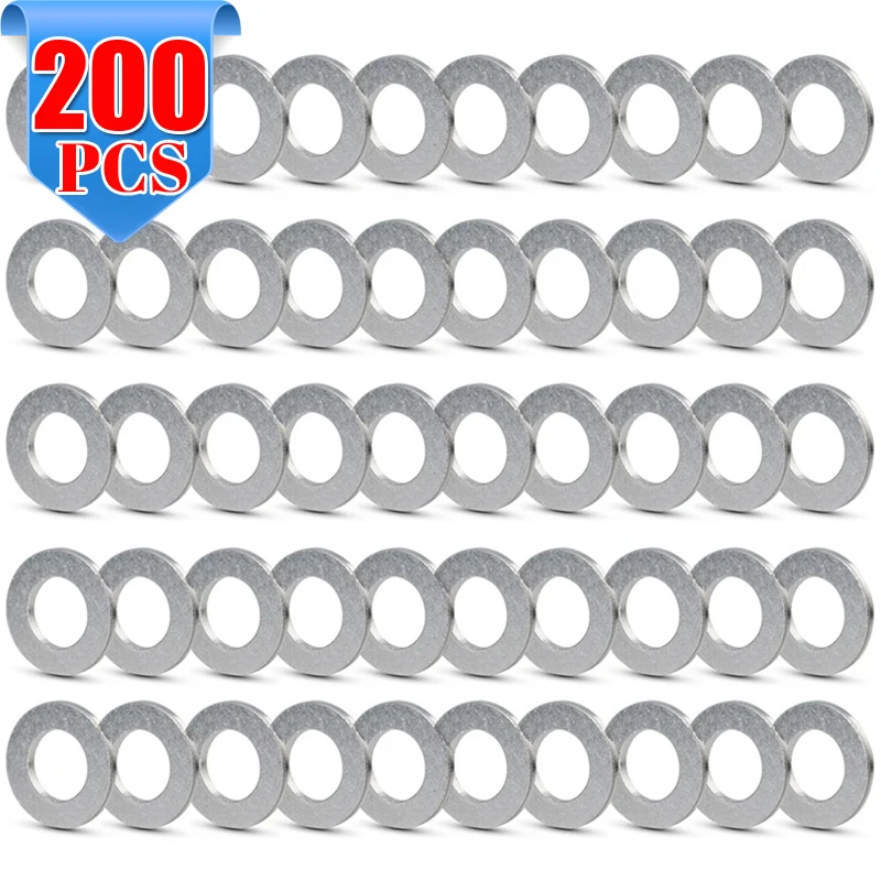 14 mm I.D. Aluminium Oil Drain Plug Crush Washers Sealing Gasket 9410914000 94109-14000 For Honda Accord Civic CR-V CR-Z Fit