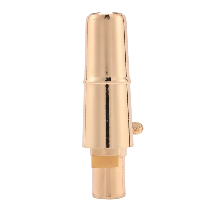 ABJV 2X Golden Alto Sax Saxophone Mouthpiece With Cap And Ligature Musical Instruments Parts