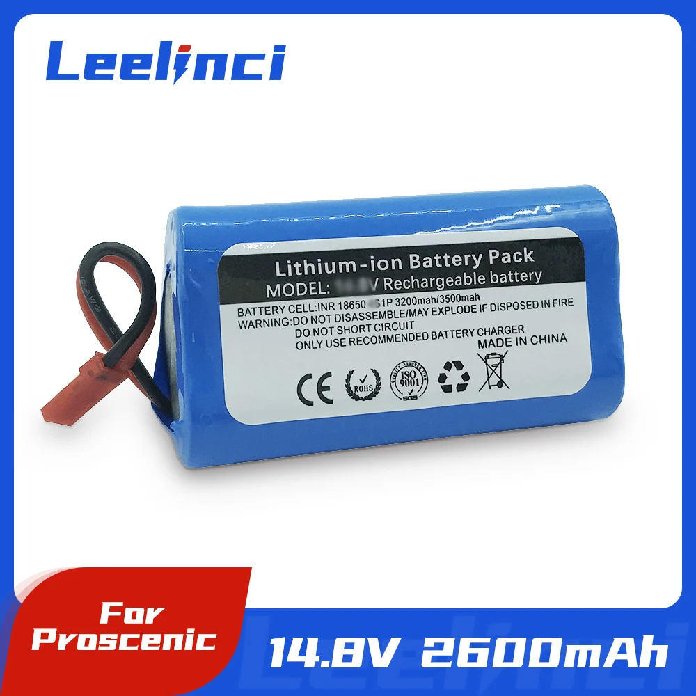 

11.1v 2600mAh Replacement Battery For Ilife V1 V3 X3 V3 V5 X5 V5S CW310 CEN250 Lithium-ion battery for sweeping robot