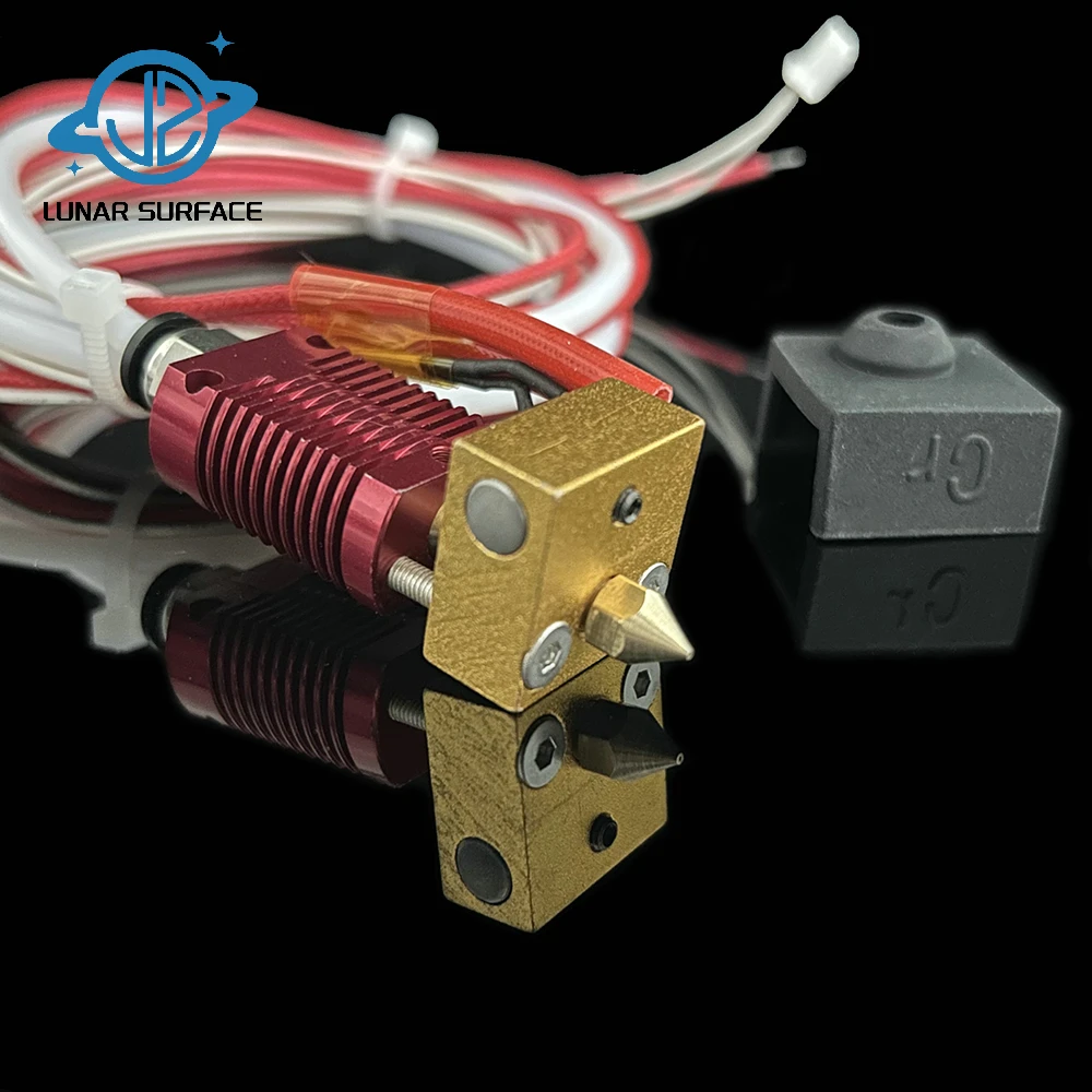 히터 서미스터 포함 LS-3D 프린터 부품, Ender-3 V2 CR10 핫엔드 키트, MK8 J 헤드 0.4mm 깍지, Ender-3 V2 CR10 3D 프린터용