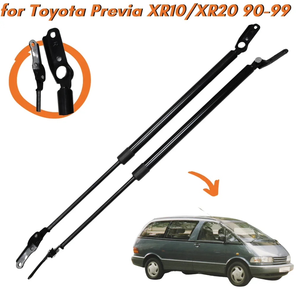 

Qty(2) Trunk Struts for Toyota Previa Estima XR10/XR20 Minivan 1990-1999 6890728080 Rear Tailgate Boot Gas Springs Lift Supports