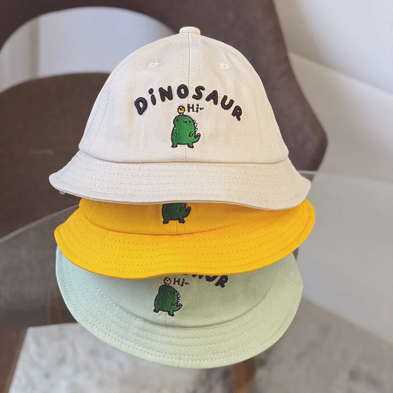 Cartoon Dinosaur Bucket Hat 2020 New 