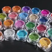 23 Colors Metallic Chrome Nail Powder Set Y2K Magic Mirror Gold Silver Decor Rubbing Glitter Pigment Flakes Manicure Accessories 5