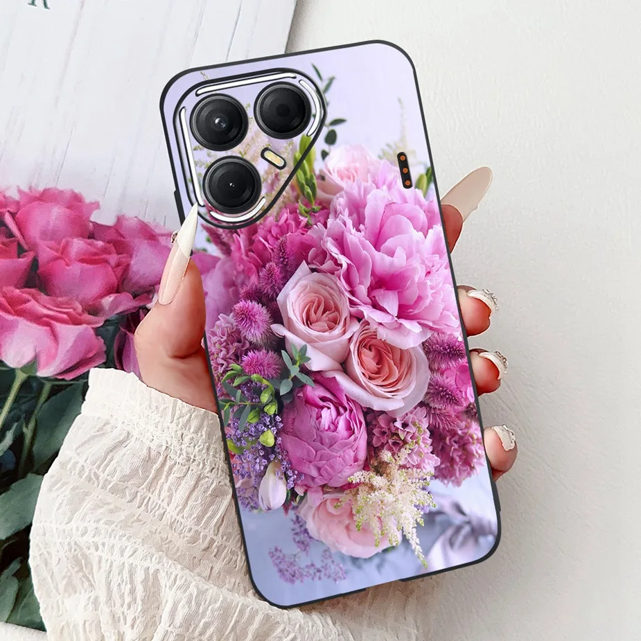 Cute Cat Painted Soft TPU Phone Case - Enhanced Protection and Style