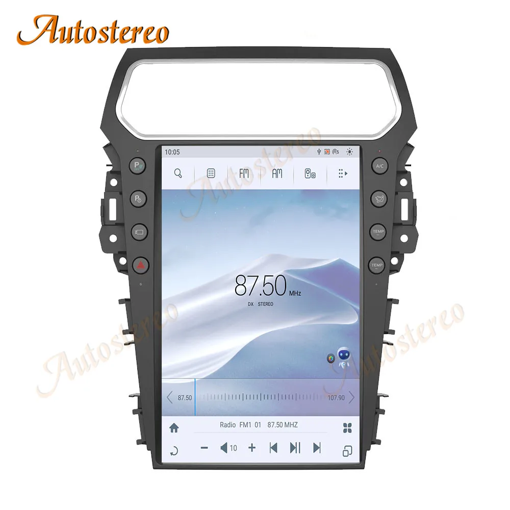 14.4 Android 13 Carplay Screen For Ford Explorer 2011-2019 SYNC 1 2 3 Tesla Styl