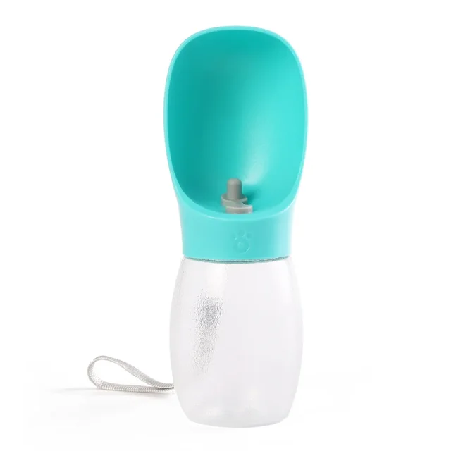 Portable Dog Cat Water Bottle Outdoor Leak Proof Travel Water Dispenser Lightweight Pets Drinking Supply for Hiking Walking 6